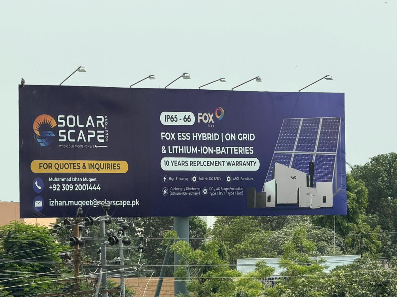 Solar Billboard